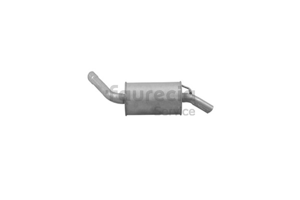 Bakre eksospotte (FS30029) fra Faurecia for FORD SIERRA Break (BNC) 2.0 (77 KW / 105 HK / Fra 1982)