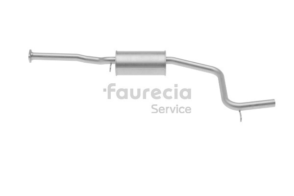Faurecia Fremre eksospotte FS30256 Forreste lyddemper Faurecia FS30256