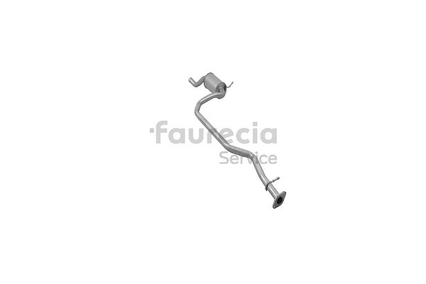 Faurecia Midtre lydpotte FS30377 Mellomlyddemper Faurecia FS30377