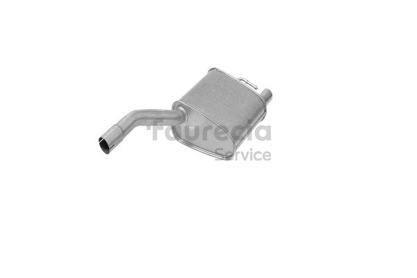 Faurecia Bakre eksospotte FS30463 Lyddemper eksos / bakre lyddemper Faurecia FS30463