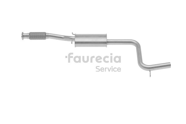 OEM 1010853 Faurecia Marmitta centrale FS30503 per FORD