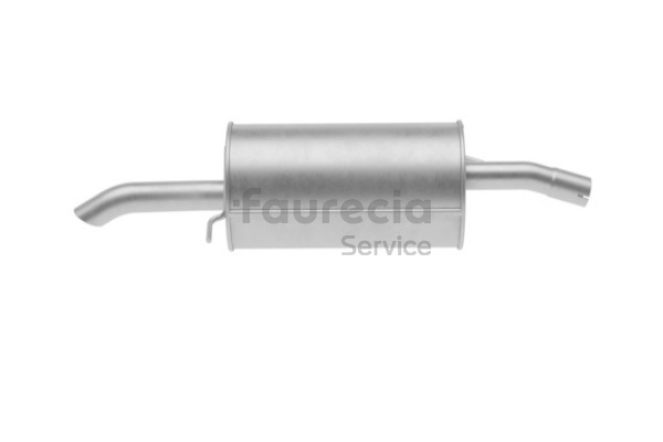 Faurecia Silencieux arrière FS30590 Pot d'échappement Faurecia FS30590