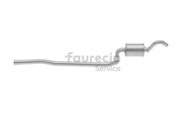Faurecia Fremre eksospotte FS30633 Forreste lyddemper Faurecia FS30633