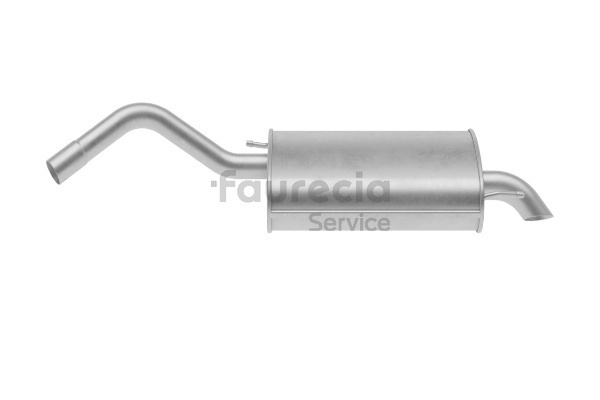 Faurecia Bakre eksospotte FS30640 Lyddemper eksos / bakre lyddemper Faurecia FS30640