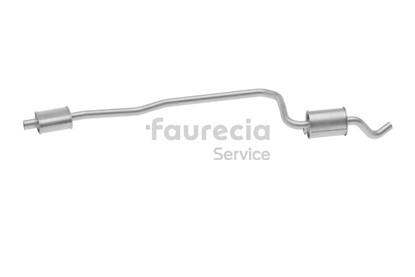 Faurecia Midtre lydpotte FS30667 Mellomlyddemper Faurecia FS30667