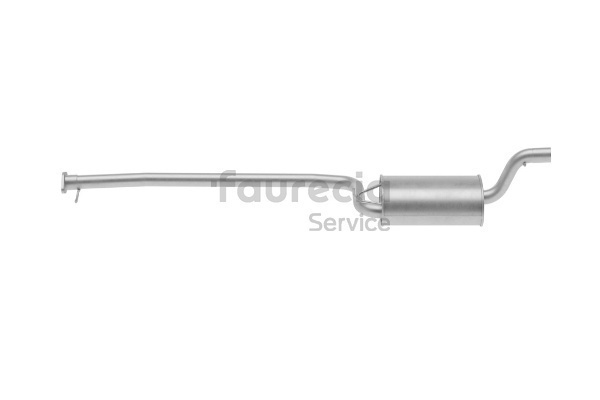 Faurecia Forreste lyddæmper FS30684 Forreste lyddæmper Faurecia FS30684