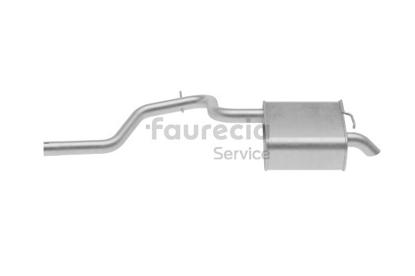 Faurecia Silencieux arrière FS30717 Pot d'échappement Faurecia FS30717