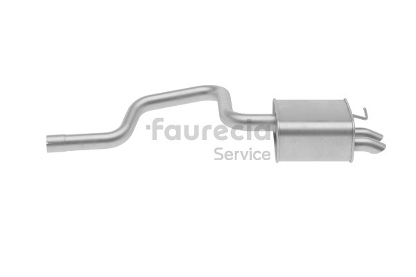 OEM 1518076 Faurecia Takaäänenvaimentaja FS30738 varten FORD, DAF