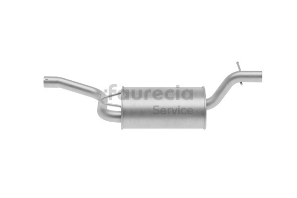 OEM 1234018 Faurecia Marmitta centrale FS30810 per FORD, VOLVO