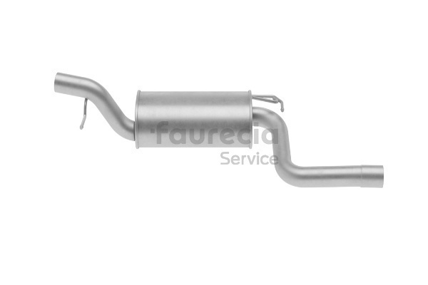 OEM 1253561 Faurecia Marmitta centrale FS30820 per FORD, VOLVO