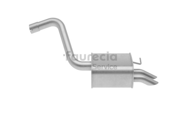 OEM 1518078 Faurecia Takaäänenvaimentaja FS30903 varten VOLVO, FORD, DAF