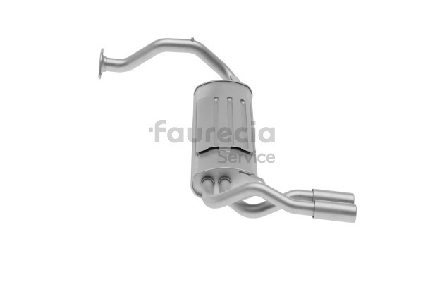 Faurecia Bakre eksospotte FS33046 Lyddemper eksos / bakre lyddemper Faurecia FS33046