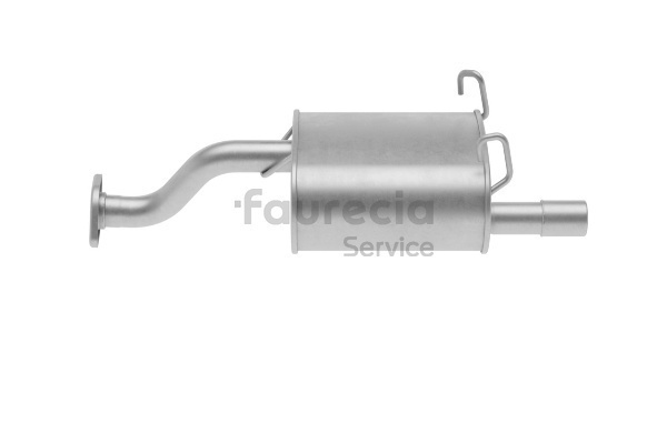Faurecia Bakre eksospotte FS33049 Lyddemper eksos / bakre lyddemper Faurecia FS33049