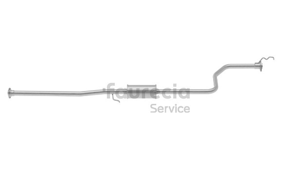 OEM 18220S04E11 Faurecia Keskiäänenvaimentaja FS33112 varten HONDA