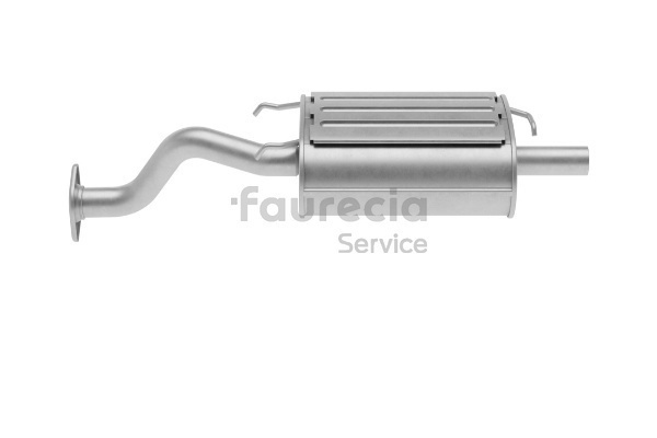 OEM 18307ST3E70 Faurecia Takaäänenvaimentaja FS33115 varten HONDA
