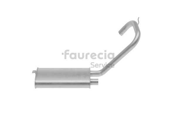 Bakre eksospotte (FS37038) fra Faurecia for LADA NIVA II (2123) 1.7 LPG (57 KW / 78 HK / Fra 2002)