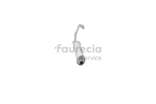 OEM 852237 Faurecia Keskiäänenvaimentaja FS40010 varten OPEL, VAUXHALL