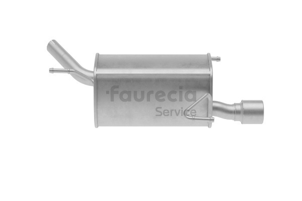 Faurecia Bakre eksospotte FS40058 Lyddemper eksos / bakre lyddemper Faurecia FS40058