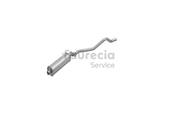 OEM 852238 Faurecia Keskiäänenvaimentaja FS40126 varten OPEL, VAUXHALL, BEDFORD