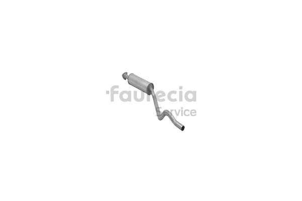 OEM 852273 Faurecia Keskiäänenvaimentaja FS40133 varten OPEL, ISUZU, VAUXHALL, GMC