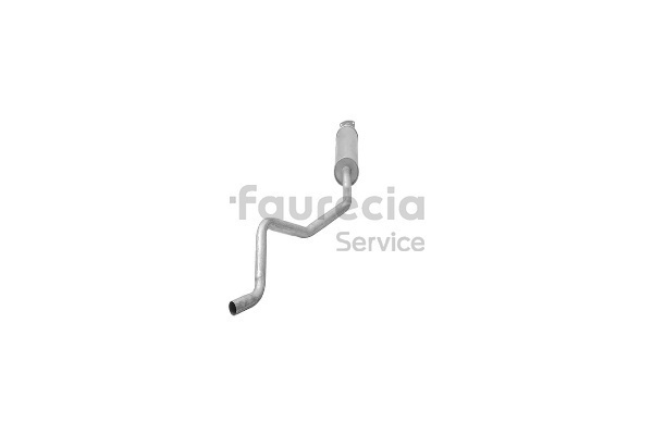 OEM 852272 Faurecia Keskiäänenvaimentaja FS40135 varten OPEL, VAUXHALL