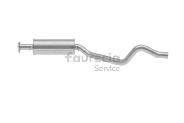 OEM 852858 Faurecia Keskiäänenvaimentaja FS40149 varten OPEL, VAUXHALL