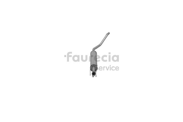 OEM 852910 Faurecia Keskiäänenvaimentaja FS40167 varten OPEL, FIAT, VAUXHALL, BEDFORD