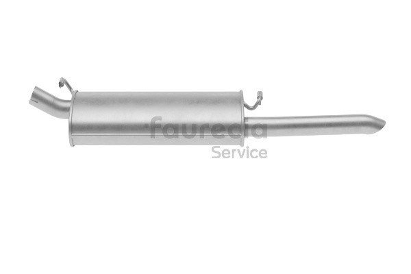 OEM 852177 Faurecia Takaäänenvaimentaja FS40221 varten OPEL, VAUXHALL