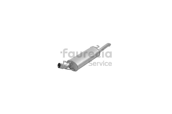 Faurecia Bakre eksospotte FS40246 Lyddemper eksos / bakre lyddemper Faurecia FS40246