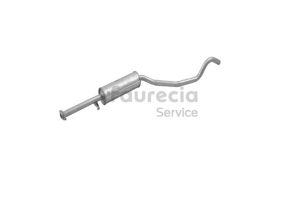 OEM 852878 Faurecia Keskiäänenvaimentaja FS40252 varten OPEL, VAUXHALL