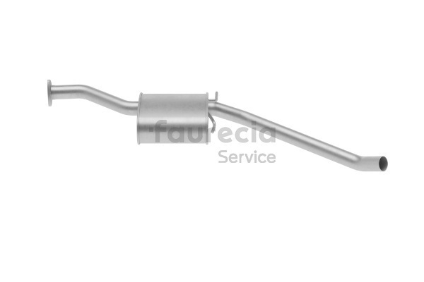 OEM 852827 Faurecia Keskiäänenvaimentaja FS40298 varten OPEL, VAUXHALL