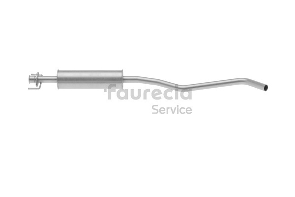 Faurecia Fremre eksospotte FS40376 Forreste lyddemper Faurecia FS40376