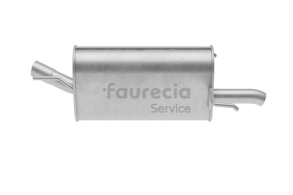 OEM 5852090 Faurecia Rear silencer FS40415 for VAUXHALL, FIAT, OPEL