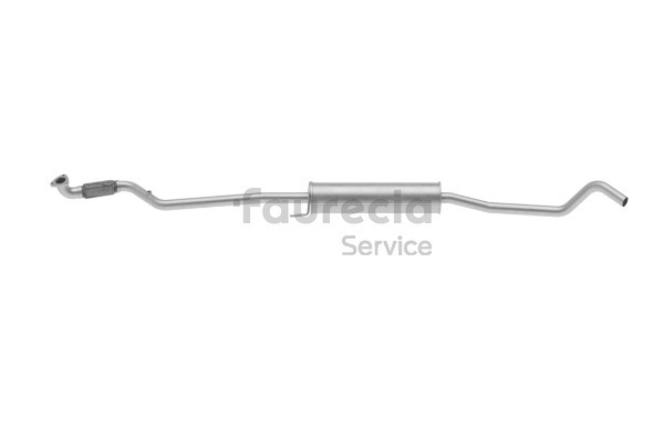 OEM 9129944 Faurecia Keskiäänenvaimentaja FS40474 varten OPEL, FIAT, VAUXHALL