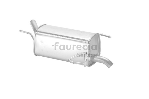 Faurecia Bakre eksospotte FS40477 Lyddemper eksos / bakre lyddemper Faurecia FS40477