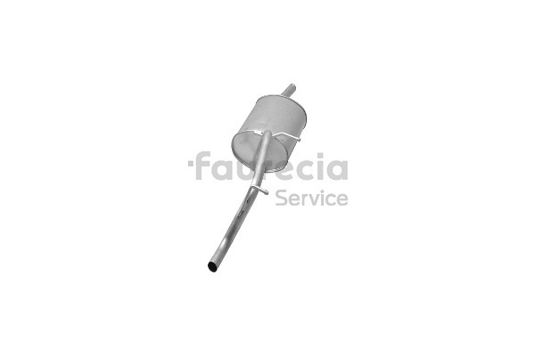 OEM 24430562 Faurecia Marmitta FS40479 per OPEL, VAUXHALL