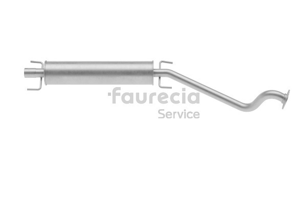 Mellomlyddemper Faurecia FS40491