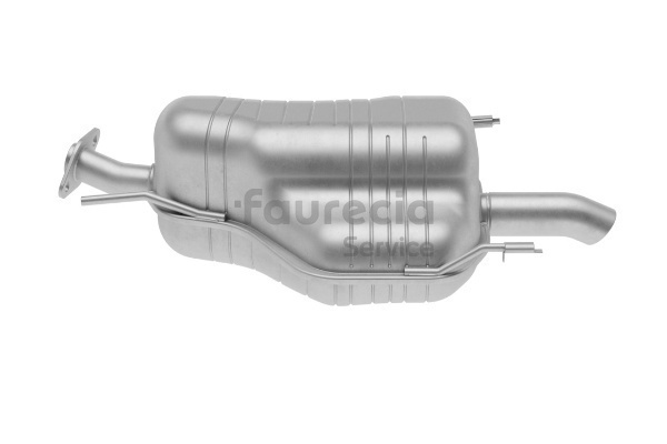 Einddemper (FS40496) van Faurecia Voor VAUXHALL Astra Mk IV (G) CC (T98) 2.2 16V (F08, F48) (108 KW / 147 PK / Van 2001)