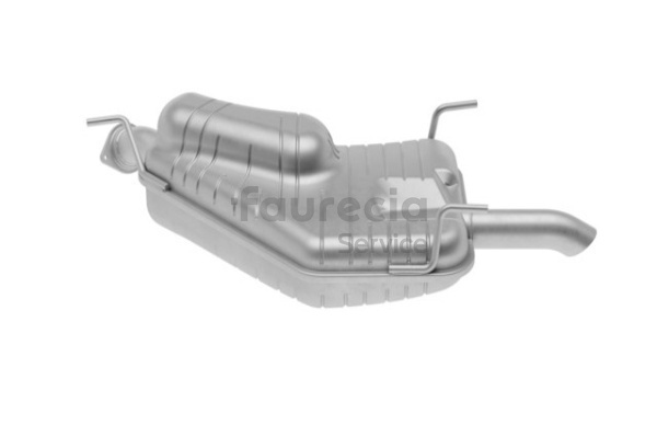 OEM 5852142 Faurecia Takaäänenvaimentaja FS40582 varten OPEL, FIAT, VAUXHALL