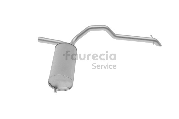 Einddemper (FS40598) van Faurecia Voor RENAULT TRAFIC II Open laadbak/ Chassis (EL) 1.9 dCi (59 KW / 80 PK / Van 2001)