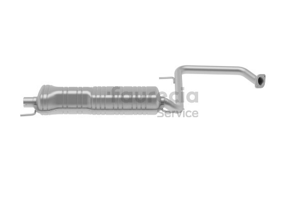 Faurecia Fremre eksospotte FS40743 Forreste lyddemper Faurecia FS40743