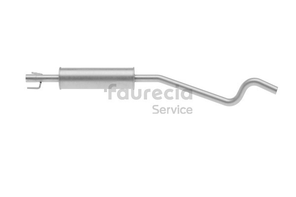 Faurecia Fremre eksospotte FS40754 Forreste lyddemper Faurecia FS40754
