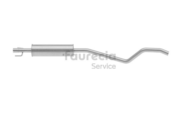 Faurecia Fremre eksospotte FS40755 Forreste lyddemper Faurecia FS40755