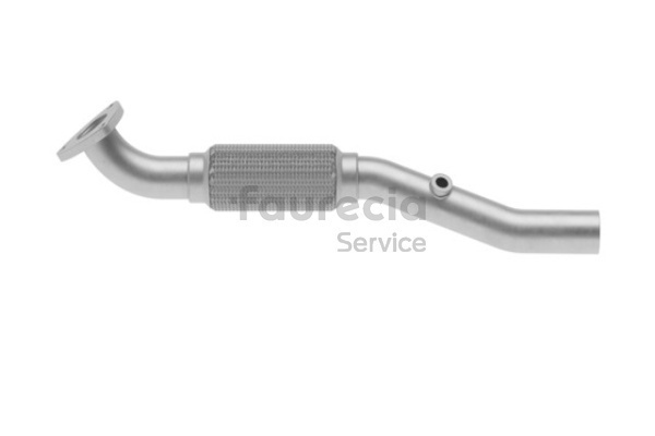 Eksosrør (FS40866) fra Faurecia for VAUXHALL Corsa Mk III (D) Hatchback (S07) 1.4 (L08) (74 KW / 101 HK / Fra 2010)