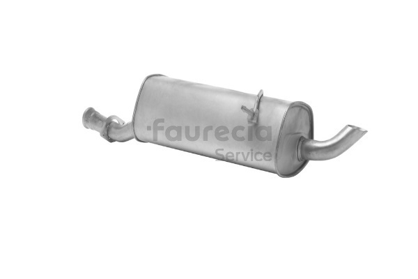 Bakre eksospotte (FS43105) fra Faurecia for LANCIA KAPPA SW (838B) 2.4 20V (838BC1AA, 838BC11A) (129 KW / 175 HK / Fra 1996)