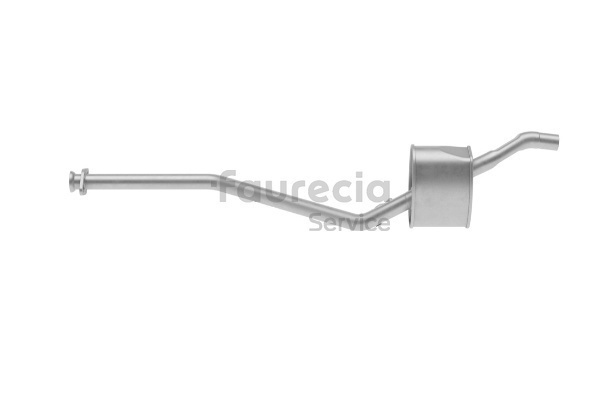 OEM 7799125 Faurecia Keskiäänenvaimentaja FS43127 varten FIAT, ALFA ROMEO, LANCIA, AUTOBIANCHI