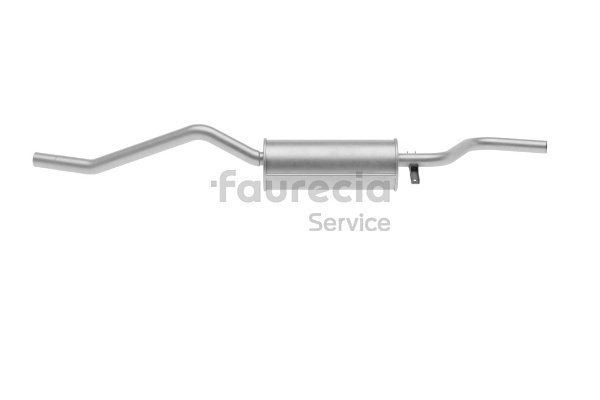 OEM 173234 Faurecia Takaäänenvaimentaja FS45016 varten PEUGEOT, FIAT