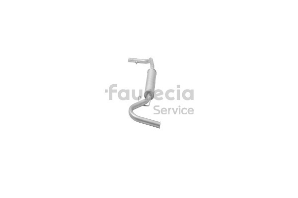 Einddemper (FS45023) van Faurecia Voor PEUGEOT J5 Open laadbak/ Chassis (290L) 2.0 (62 KW / 84 PK / Van 1990)