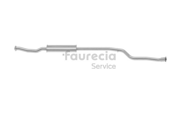 OEM 171779 Faurecia Keskiäänenvaimentaja FS45066 varten PEUGEOT, CITROЁN, DS, TALBOT
