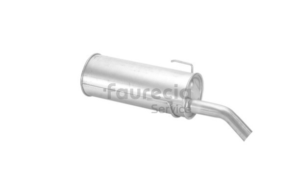 OEM 172666 Faurecia Takaäänenvaimentaja FS45087 varten PEUGEOT, CITROЁN, DS, TALBOT